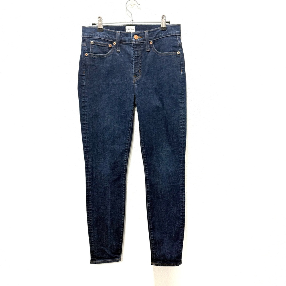 J. Crew Toothpick 9" skinny fit Dark Blue Jeans‎ 28